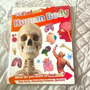 Kid’s educational Human body book